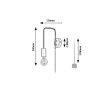 Rábalux , 71022 , Manzur , Wall lights , black , IP20 , E27