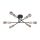 Rábalux , 71026 , Branwen , Ceiling lights , matte black , IP20 , E27