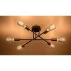 Rábalux , 71026 , Branwen , Ceiling lights , matte black , IP20 , E27