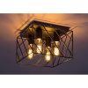 Rábalux , 71027 , Boroo , Ceiling lights , matte black , IP20 , E27