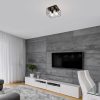 Rábalux , 71027 , Boroo , Ceiling lights , matte black , IP20 , E27