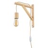 Rábalux , 71028 , Ubul , Wall lights , beech , IP20 , E27