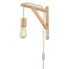 Rábalux , 71028 , Ubul , Wall lights , beech , IP20 , E27