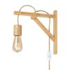 Rábalux , 71028 , Ubul , Wall lights , beech , IP20 , E27