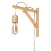 Rábalux , 71028 , Ubul , Wall lights , beech , IP20 , E27