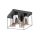 Rábalux , 71034 , Chadwick , Ceiling lights , black , IP20 , E27