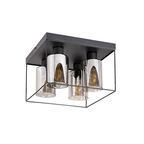 Rábalux , 71034 , Chadwick , Ceiling lights , black , IP20 , E27