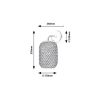 Rábalux , 71091 , Adalla , Wall lights , matte black , IP20 , E27
