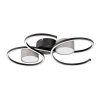 Rábalux , 71116 , Shiena , Ceiling lights , matte black , IP20 , 4000