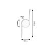 Rábalux , 71122 , Sabira , Wall lights , black , IP20 , 4000