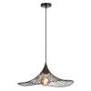 Rábalux , 72004 , Sombero , Pendants , matte black , IP20 , E27