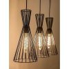 Rábalux , 72006 , Leandros , Pendants , matte black , IP20 , E27