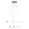 Rábalux , 72009 , Irelia , Pendants , satin chrome , IP20 , 3000,4000,6000