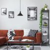 Rábalux , 72016 , Felipe , Pendants , matte black , IP20 , E27