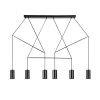 Rábalux , 72018 , Aslaug , Pendants , matte black , IP20 , GU10