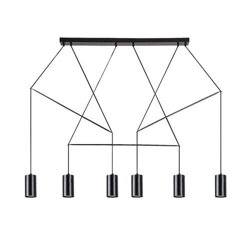 Rábalux , 72018 , Aslaug , Pendants , matte black , IP20 , GU10