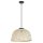 Rábalux , 72025 , Rattan , Pendants , black , IP20 , E27