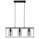 Rábalux , 72033 , Chadwick , Pendants , black , IP20 , E27
