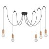 Rábalux , 72075 , Dollien , Pendants , matte black , IP20 , E27