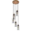 Rábalux , 72125 , Tanno , Pendants , oak , IP20 , E27