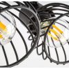 Rábalux , 73002 , Aberama , Spotlights , black , IP20 , E14