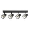 Rábalux , 73004 , Aberama , Spotlights , black , IP20 , E14
