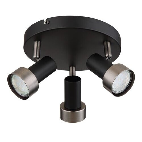 Rábalux , 73013 , Konrad , Spotlights , matte black , IP20 , GU10