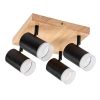 Rábalux , 73124 , Toras , Spotlights , oak , IP20 , GU10