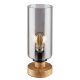 Rábalux , 74120 , Tanno , Table lamps , oak , IP20 , E27