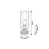 Rábalux , 74120 , Tanno , Table lamps , oak , IP20 , E27
