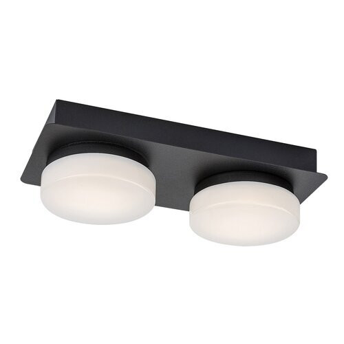 Rábalux , 75002 , Attichus , Bathroom lights , matte black , IP44 , 4000