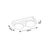 Rábalux , 75002 , Attichus , Bathroom lights , matte black , IP44 , 4000