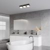 Rábalux , 75003 , Attichus , Bathroom lights , matte black , IP44 , 4000