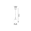 Rábalux , 75007 , Togo , Bathroom lights , chrome , IP44 , E14