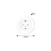 Rábalux , 76011 , Abel , Decorative lights , white , IP20 , 3000
