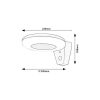 Rábalux , 77010 , Certovo , Solar lights , black , IP44 , 4000