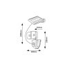 Rábalux , 77012 , Zlarin , Solar lights , black , IP44 , 4000