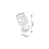 Rábalux , 77021 , Dojran , Solar lights , black , IP44 , 4000