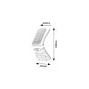 Rábalux , 77022 , Rogova , Solar lights , white , IP44 , 4000