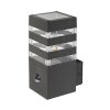 Rábalux , 77025 , Ankara , Outdoor wall lights , anthracite , IP44 , E27