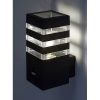 Rábalux , 77025 , Ankara , Outdoor wall lights , anthracite , IP44 , E27