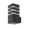 Rábalux , 77025 , Ankara , Outdoor wall lights , anthracite , IP44 , E27