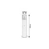 Rábalux , 77027 , Teplice , Outdoor floor lamps , matte black , IP44 , E27