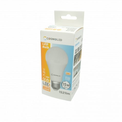 A60 15W E27 3000k COSMOLED