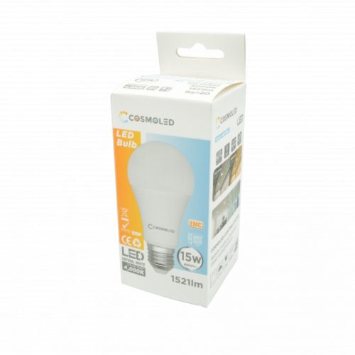 A60 15W E27 4500k COSMOLED