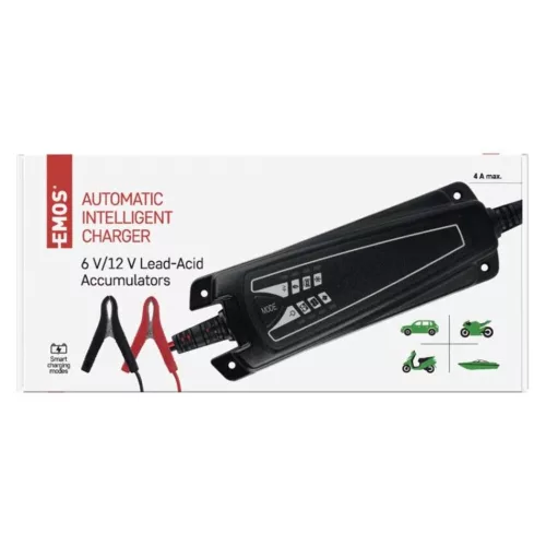EMOS Car battery charger 6/12V 4A