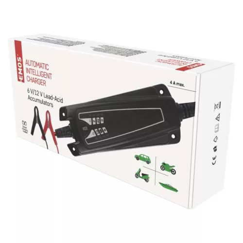 EMOS Car battery charger 6/12V 4A