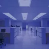 LED panel, 30 x 30 cm, with UV-C disinfection, 24W, natural white, UGR