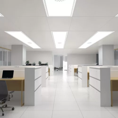 LED panel, 60 x 30 cm, with UV-C disinfection, 30W, natural white, UGR