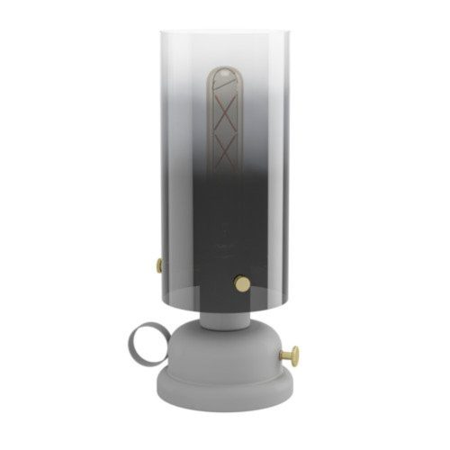 EGLO, 43929, GARGRAVE, table lamp, E27, 1X40W, IP20, black-brown-transparent